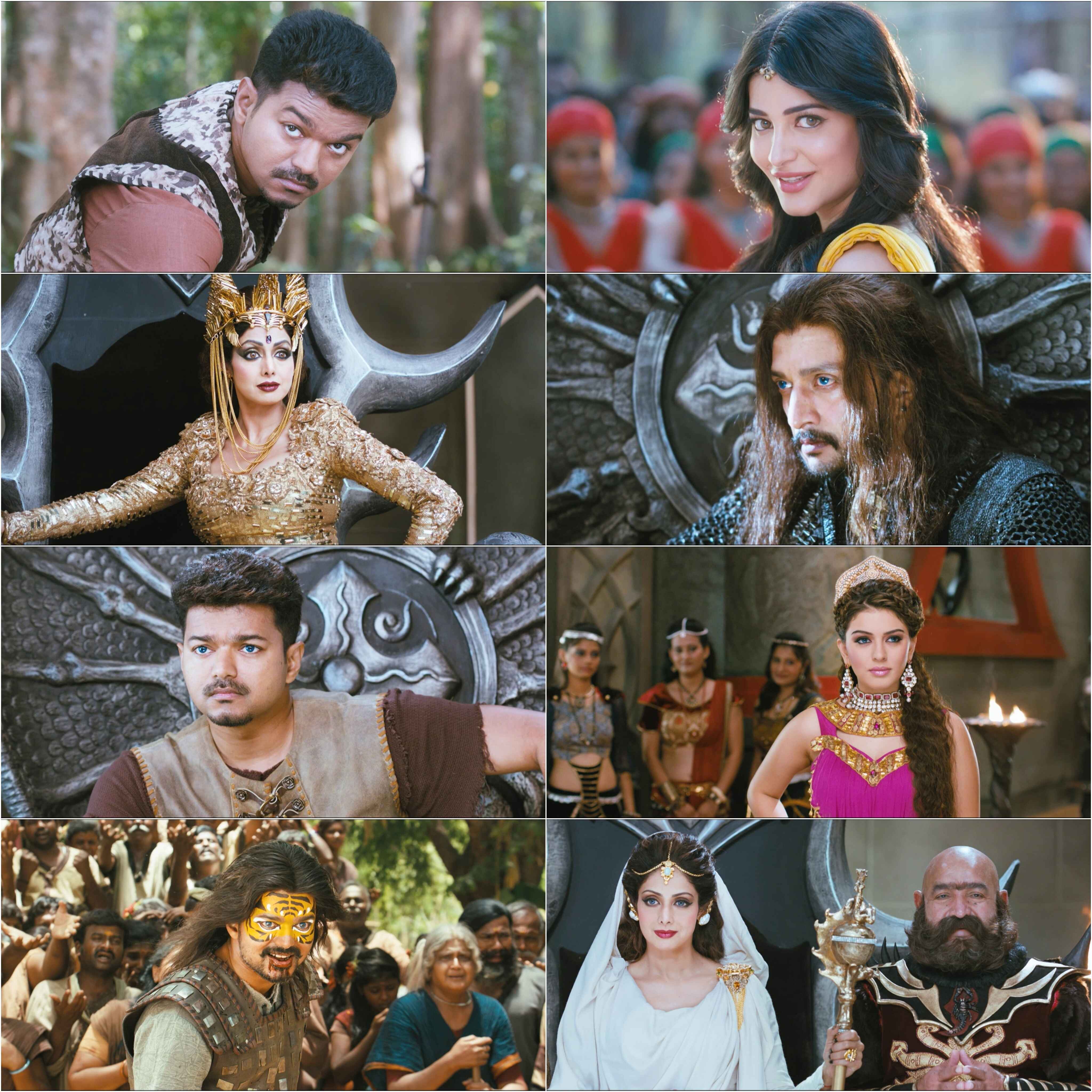 Puli (2015) (Hindi + Tamil) Dual Audio UnCut South Movie HD ESub screenshot